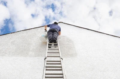 Peinture extérieure à Robertot — façades et ravalement